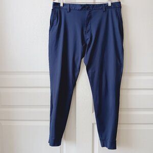 Rhone Men's Navy Blue Commuter Slim Fit Joggers Style# 100594 Size 35/29